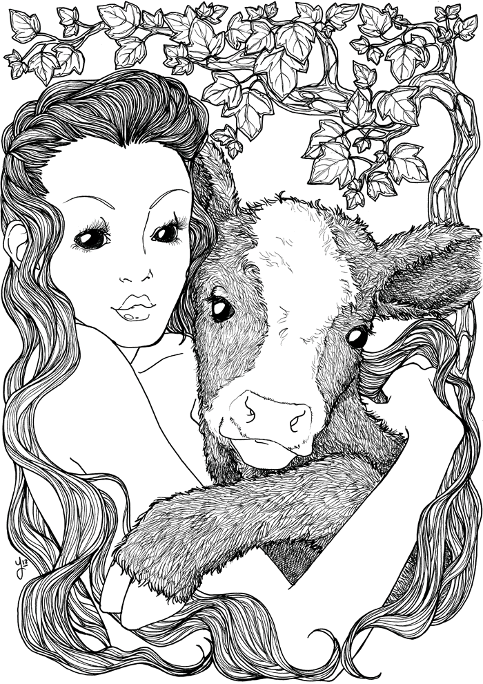 Calf Nymph - Jade Monica Bello