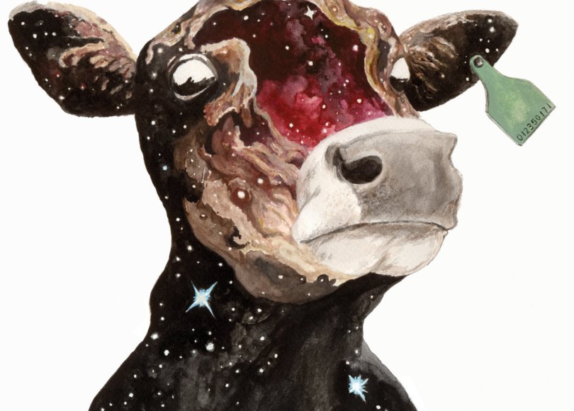 Celestial Ghost Cow - Aaron Wright