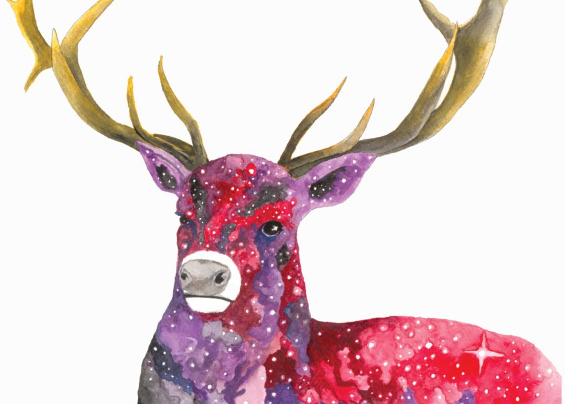 Celestial Ghost Elk - Aaron Wright