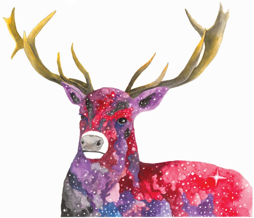 Celestial Ghost Elk - Aaron Wright