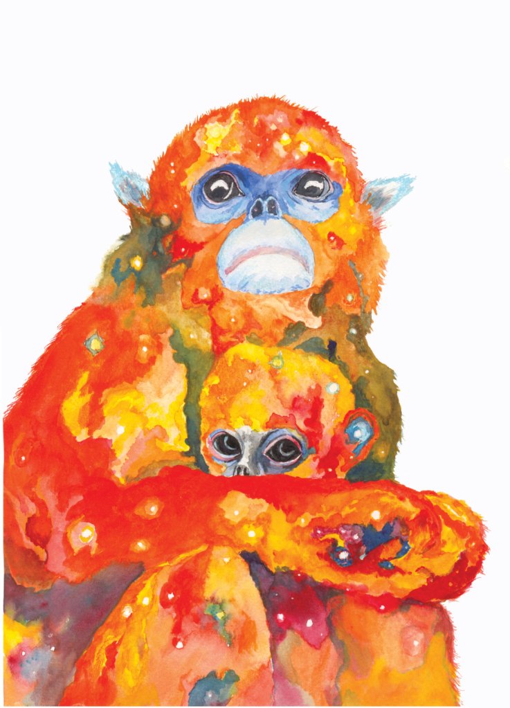 Celestial Ghost Golden Monkeys-- Aaron Wright