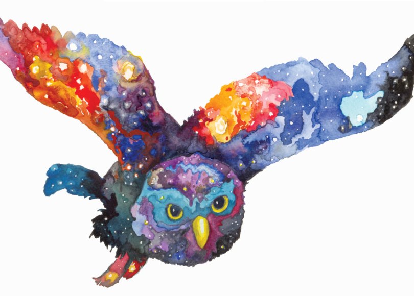 Celestial Ghost Owl - Aaron Wright