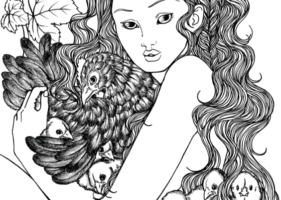 Chickens Nymph - Jade Monica Bello