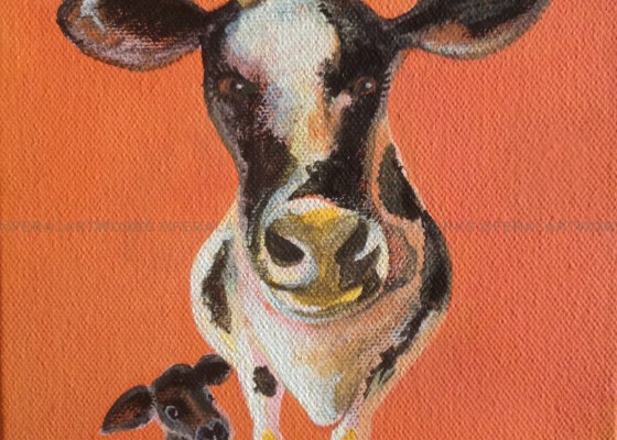 Cow and Calf - Kathy Livick