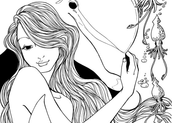 Dolphin Nymph - Jade Monica Bello