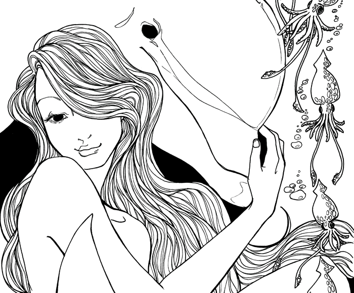 Dolphin Nymph - Jade Monica Bello