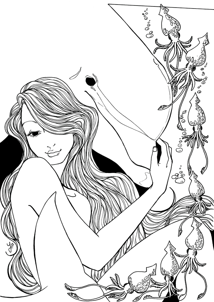 Dolphin Nymph - Jade Monica Bello