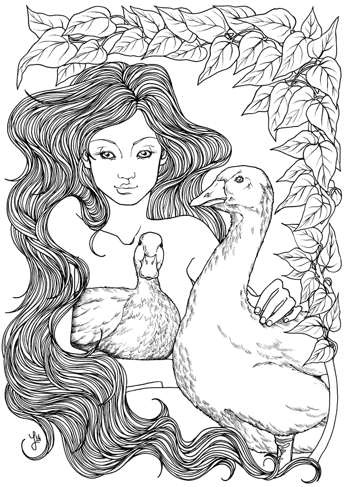 Duck Goose Nymph - Jade Monica Bello