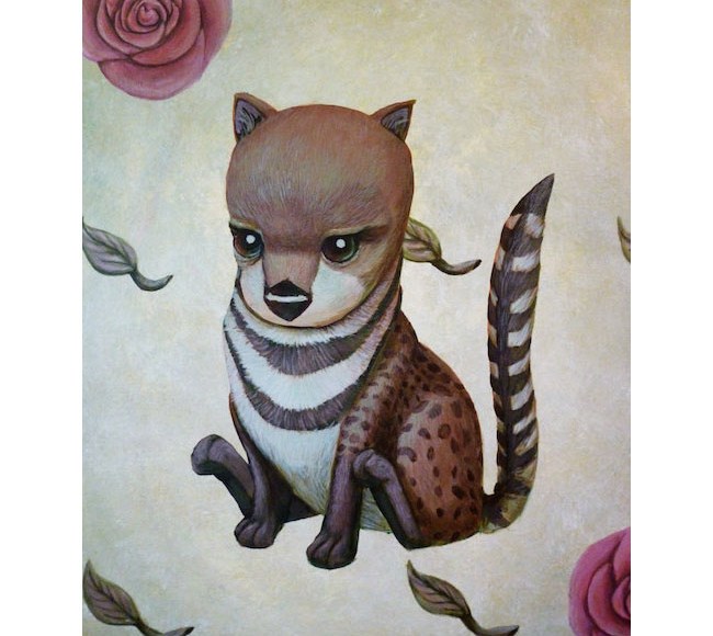 Extinct Animal Malabar Civet - Sarah Stupak