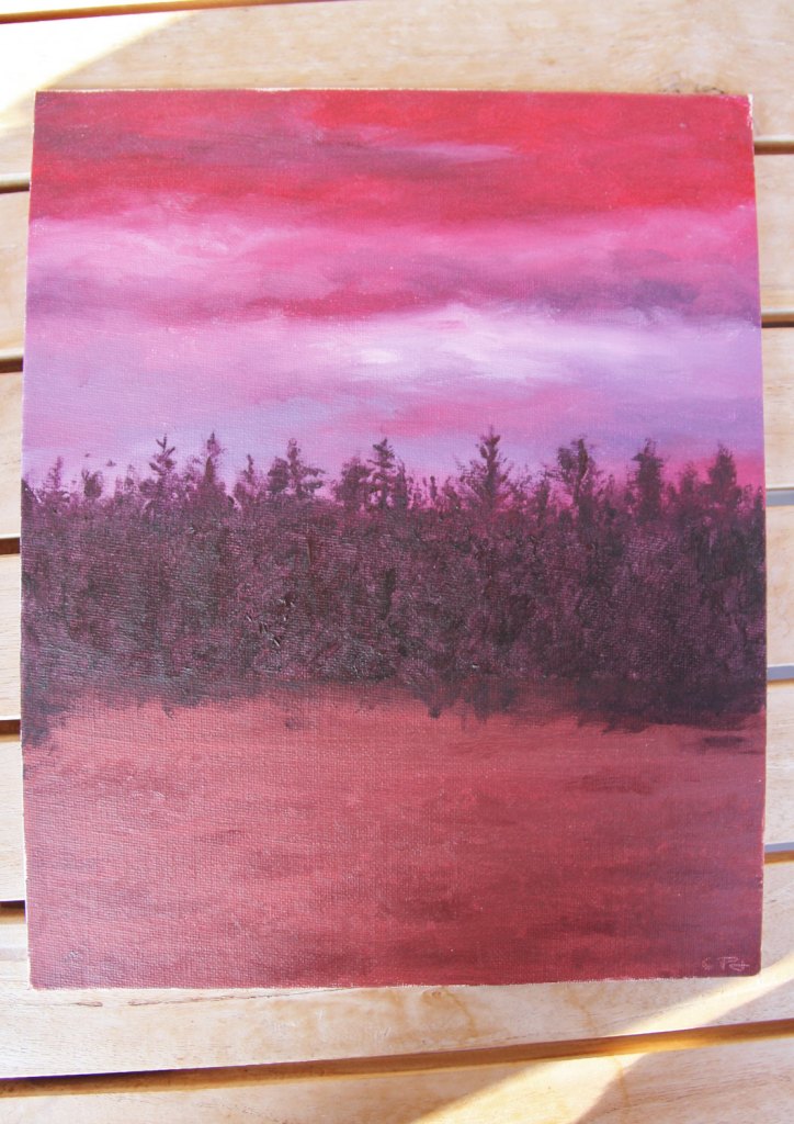 Forest Sunset - Pinja Jokiranta