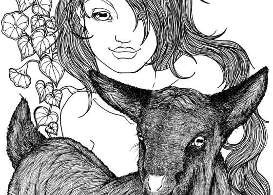 Goat Nymph - Jade Monica Bello