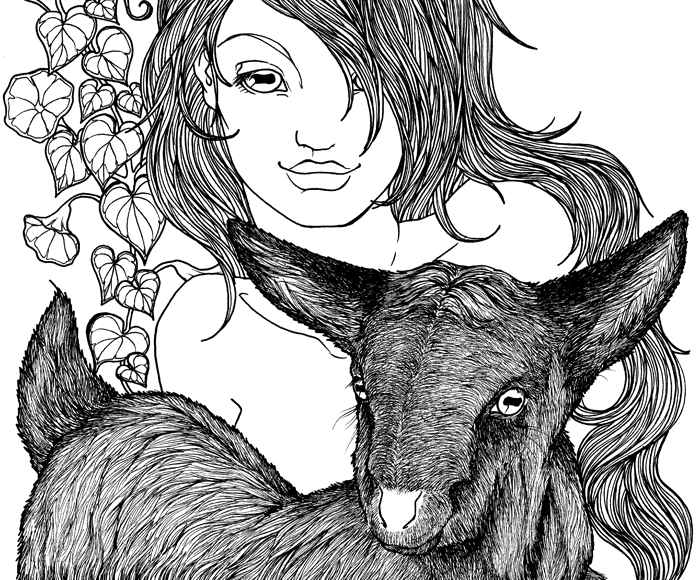 Goat Nymph - Jade Monica Bello