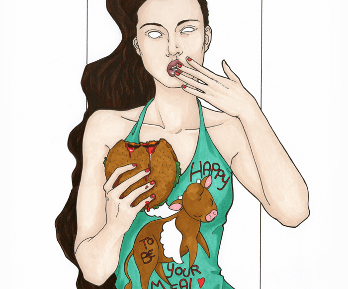 Happy to be Your Meal - Jade Monica Bello