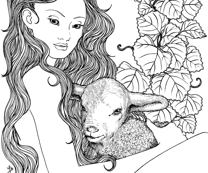 Lamb Nymph - Jade Monica Bello