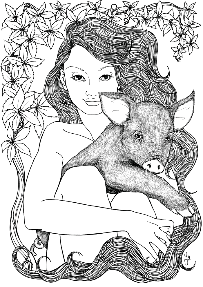 Pig Nymph - Jade Monica Bello