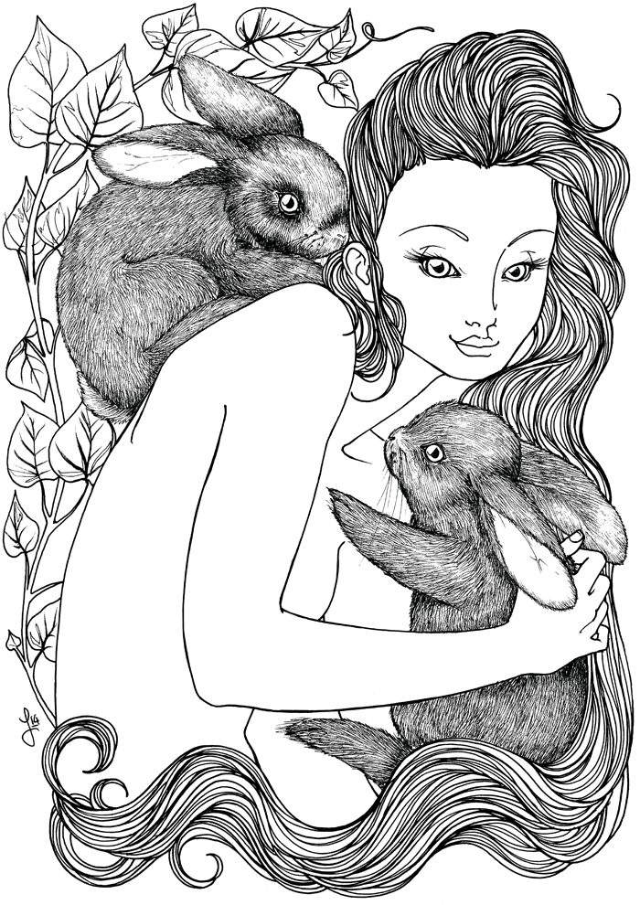 Rabbit Nymph - Jade Monica Bello