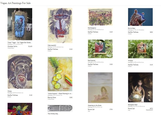 Vegan Art at Saatchi Art