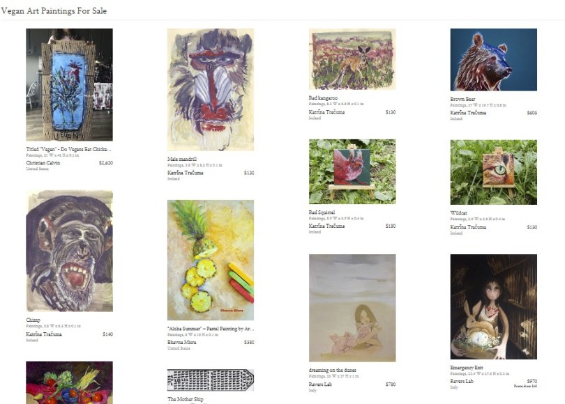 Vegan Art at Saatchi Art